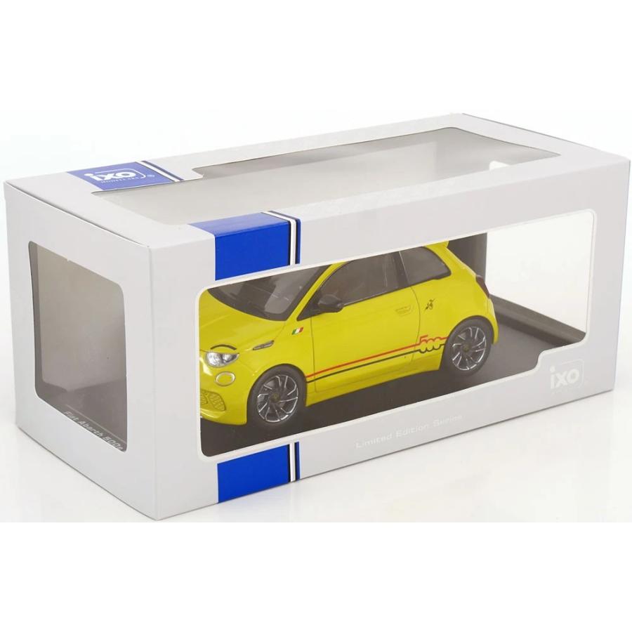 ixo IXO 1/18 フィアット アバルト 500e 2024 イエロー イクソ Fiat