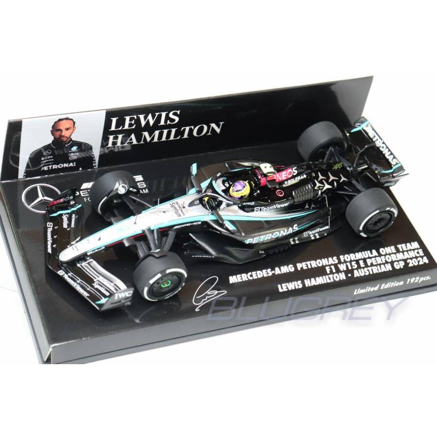 ミニチャンプス 1/43 メルセデス-AMG ペトロナス F1 W15 E #44 ルイス