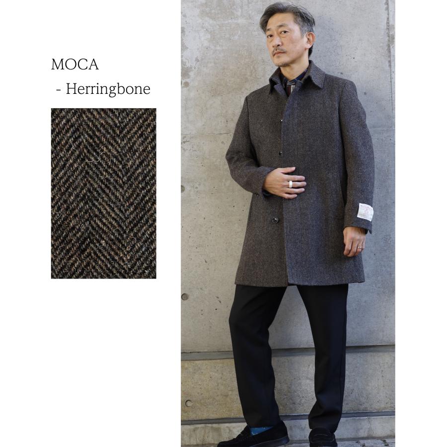 HARRIS TWEED（ハリスツイード） コート メンズ ステンカラー ウール