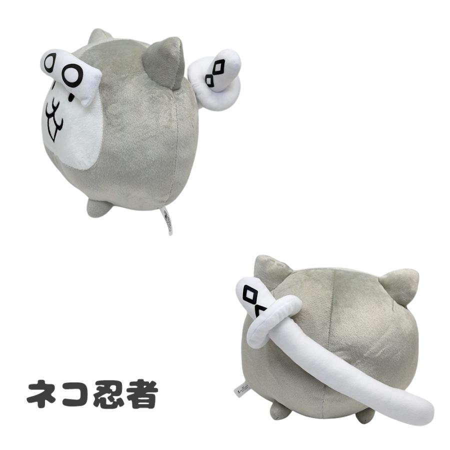 にゃんこ大戦争 GBぬいぐるみ10 ネコざむらい ネコ忍者 約23cm ポノス