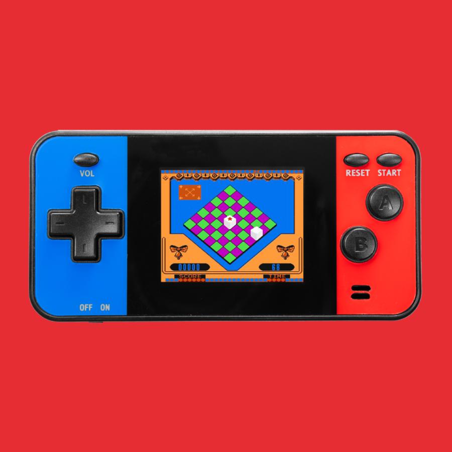 携帯ゲーム機 内蔵 カラー 液晶ゲーム GAME Ark S mini 4 レッド