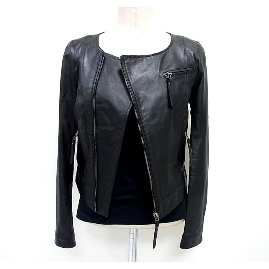 UNTITLED（アンタイトル） 美品 定価39.900円□UNTITLED ラムレザー