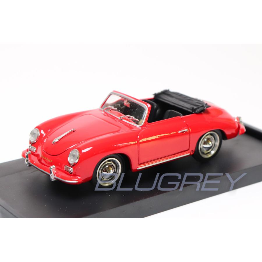 ブルム 1/43 ポルシェ356 カブリオレ 1952 レッド BRUMM PORSCHE