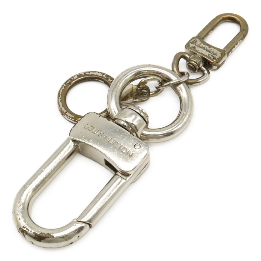 ルイヴィトン LV モノグラム キーリング キーホルダー グレー 近年