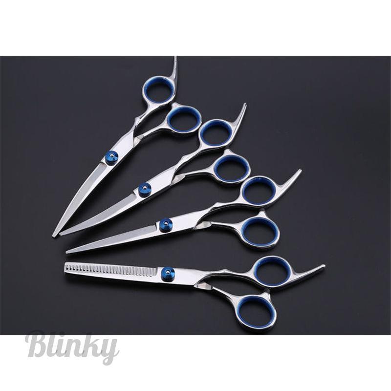 トリミング ハサミ ペット はさみ 6点セット 犬 猫 カーブシザー