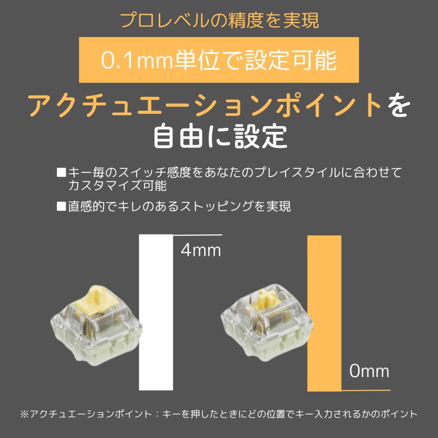 Wooting 60HE+ 【正規メーカー品 30日返品保証】 ゲーミングキーボード