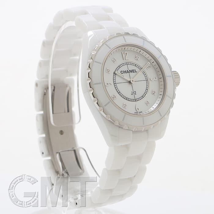 CHANEL（シャネル） J12 H3214 ホワイトセラミック 8Pダイヤ 38mm