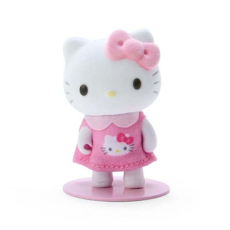 ハローキティ キティちゃん フロッキードール 約5.5cm ぴたっと