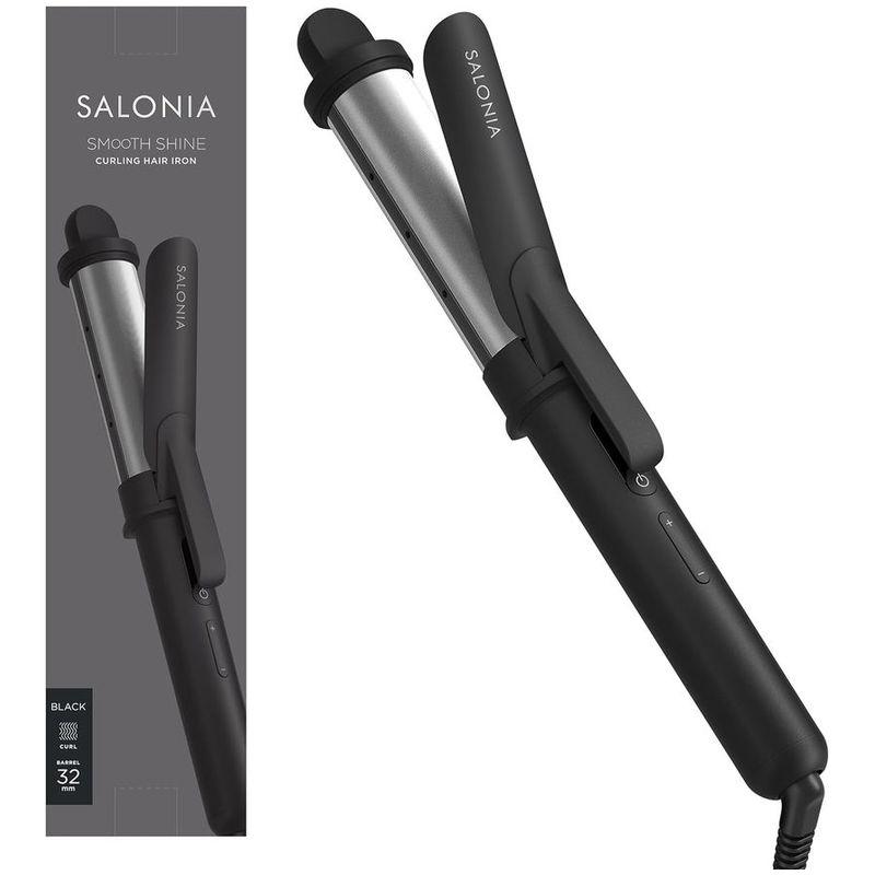 SALONIA（サロニア） スムースシャイン ヘアアイロン カール 32mm