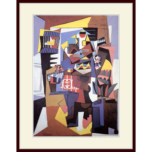 複製画・額縁付き・ピカソ・「鳥籠2」 : グーピルギャラリー - 通販