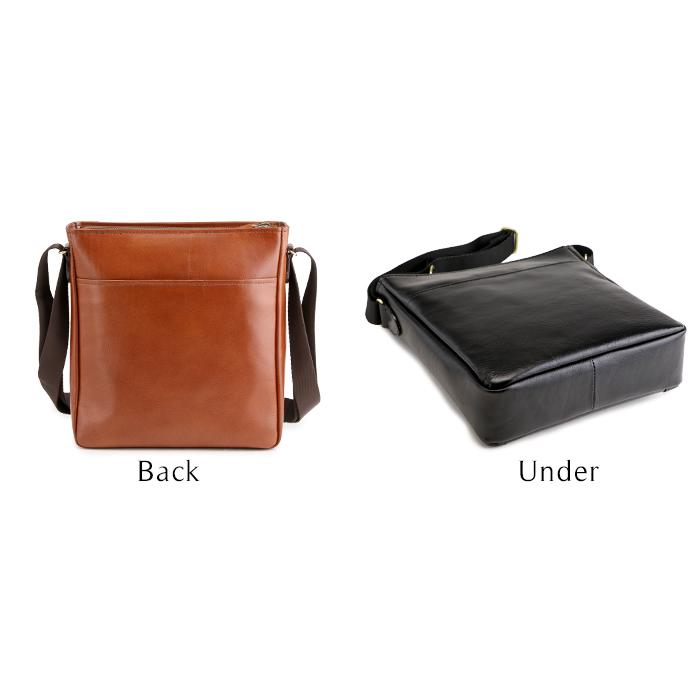 SADDLE（サドル） ショルダーバッグ メンズ 本革 小さめ 斜めがけ 牛革