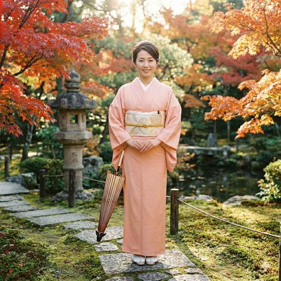 紬 身丈158cm 裄67cm レディース 袷 無地 裄長 裄Lサイズ 秋冬春用