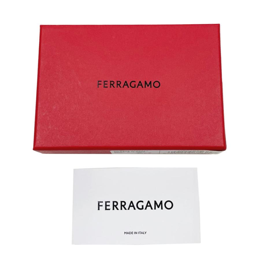 FERRAGAMO（フェラガモ） 名刺入れ カードケース ダブル ガンチーニ