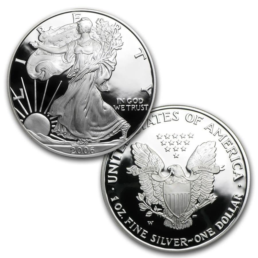 保証書・カプセル付き] 2006年 (新品) アメリカ「イーグル