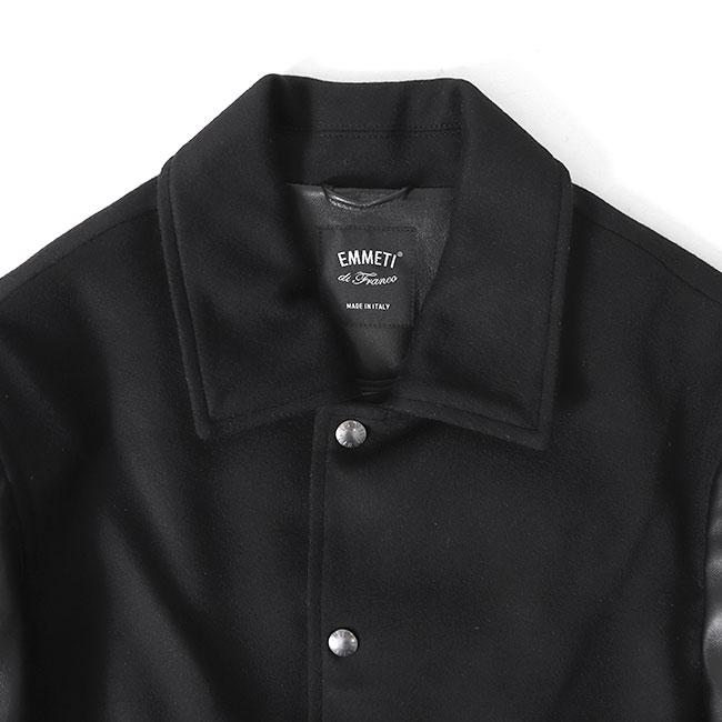 EMMETI エンメティ RICHMONDE リッチモンド レザー × ウールカシミア