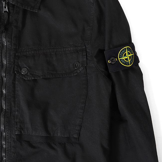 Stone Island ストーンアイランド ガーメントダイ ミリタリー シャツ