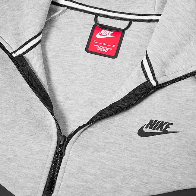 NIKE ナイキ テックフリース スウェットパーカー HV0950-063 灰色