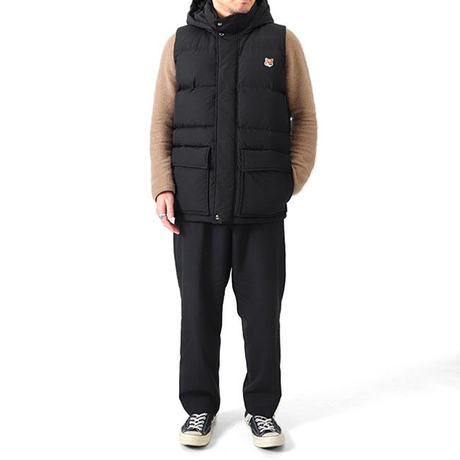 Maison Kitsune メゾンキツネ フォックスヘッドロゴ フード付き ダウン