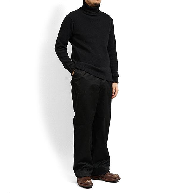 Nigel Cabourn ナイジェルケーボン タートルネック ワッフル ニット