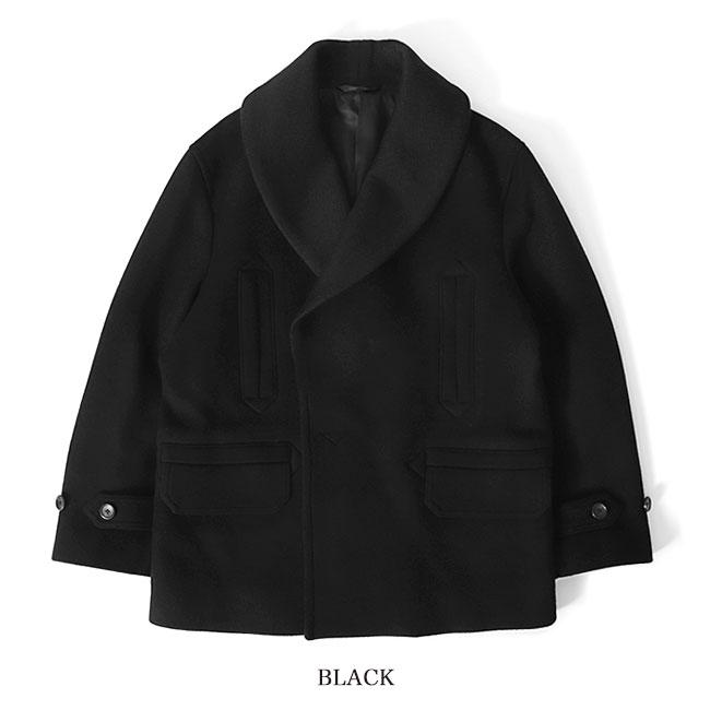 RAINMAKER レインメーカー メルトンウール ショールカラー Pコート