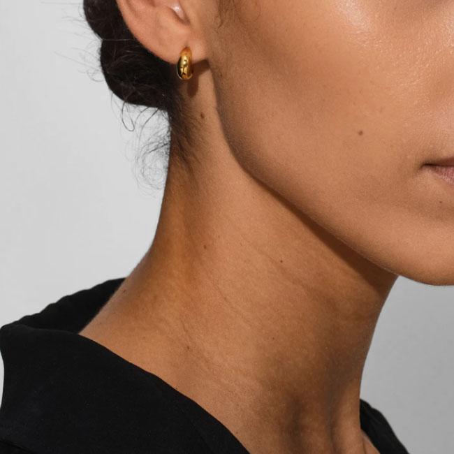 TOMWOOD トムウッド Ice Huggies Gold アイス ハギー ゴールド ピアス