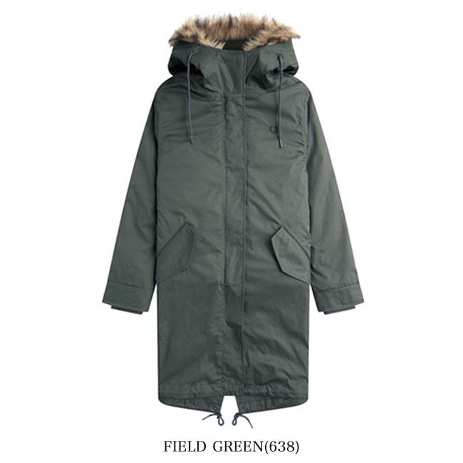 FRED PERRY フレッドペリー ミリタリー ジップインライナー フィッシュ