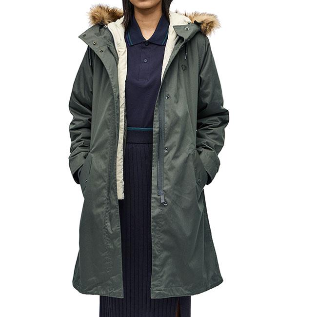 FRED PERRY フレッドペリー ミリタリー ジップインライナー フィッシュ