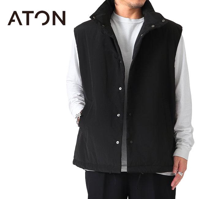 TIME SALE] ATON エイトン オーバーサイズ テクノコットン スタンド