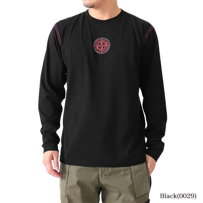 Stone Island ストーンアイランド Wロゴ ロンT 751520793 長袖Tシャツ