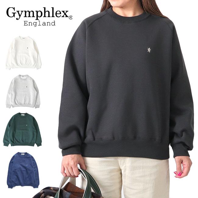 GYMPHLEX ジムフレックス スウィングスリーブ 刺繍ロゴ プルオーバー