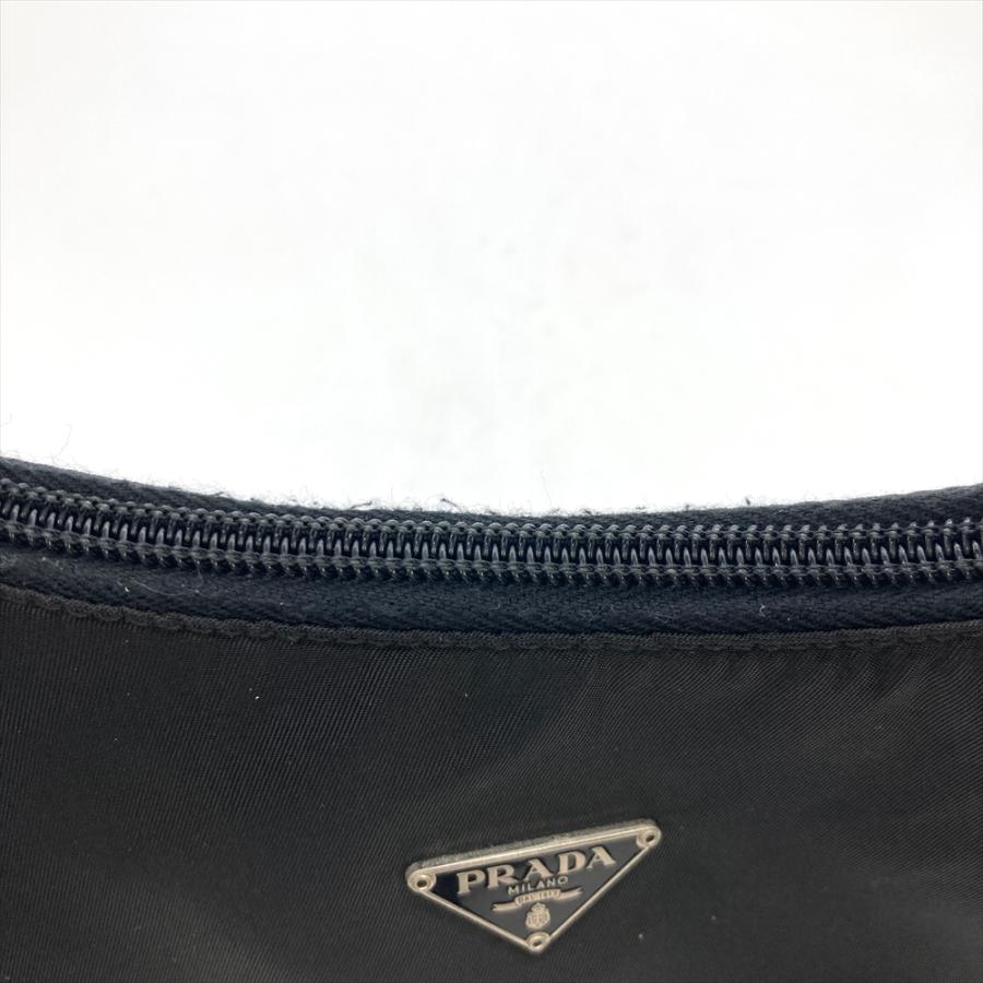 PRADA（プラダ） ワンハンドル ハンドバッグ ナイロン MV519 ブラック