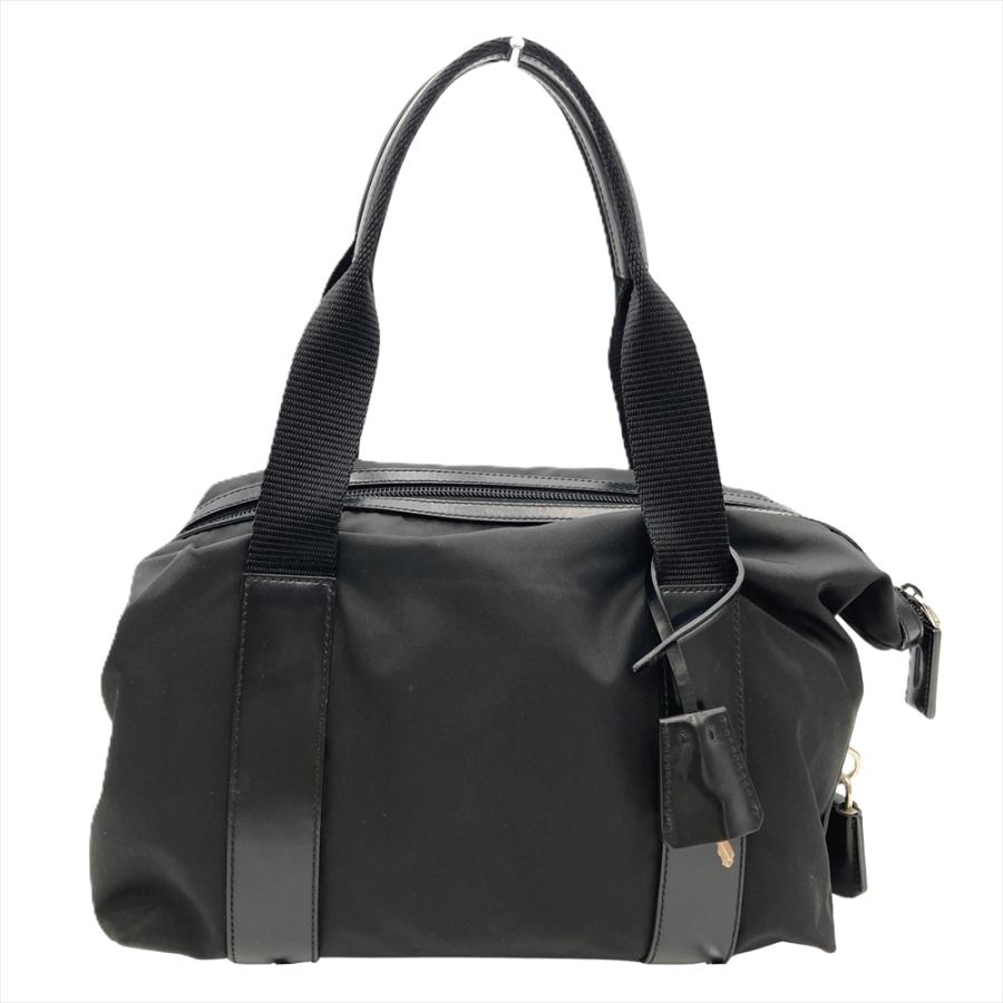 PRADA（プラダ） ミニボストン ハンドバッグ ナイロン レザー BR3697