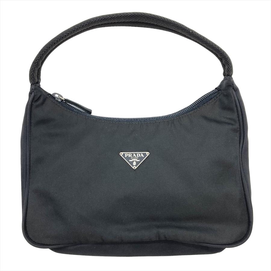 PRADA（プラダ） ワンハンドル ハンドバッグ ナイロン MV519 ブラック