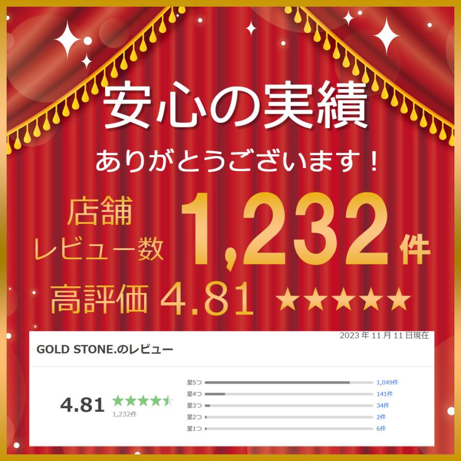 GOLD STONE テラヘルツ鉱石 本物 ネックレス メンズ レディース k18
