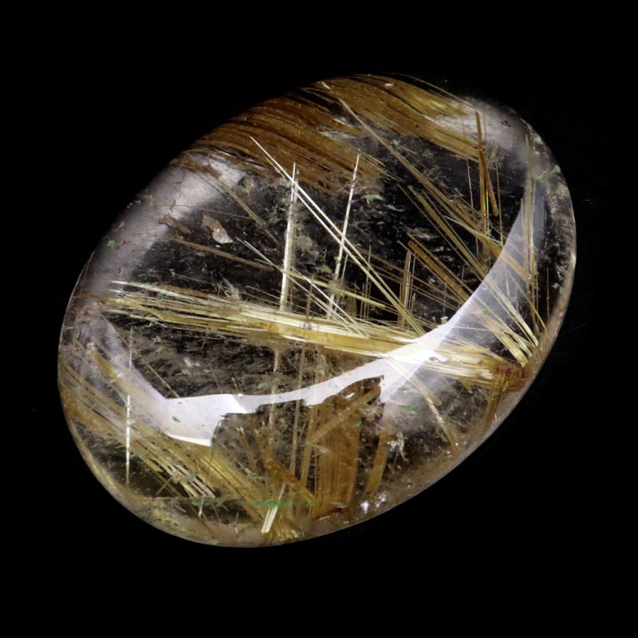 GOLD STONE ゴールド ルチルクォーツ ルース 裸石 19.3g AAAAAA 金針