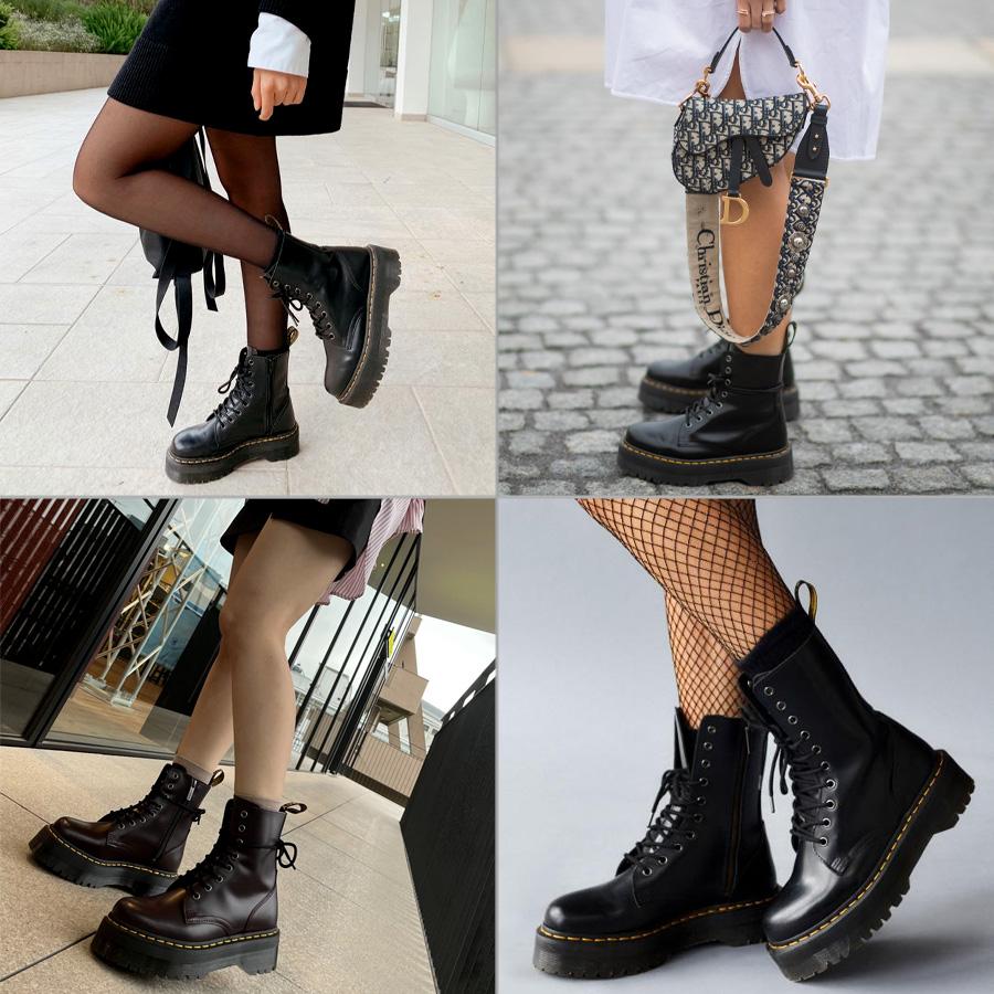 Dr.Martens（ドクターマーチン） 厚底 ブーツ レディース ジェイドン 8