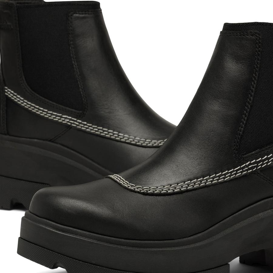 SOREL（ソレル） ジョアンフォーワード チェルシー ブーツ 撥水加工