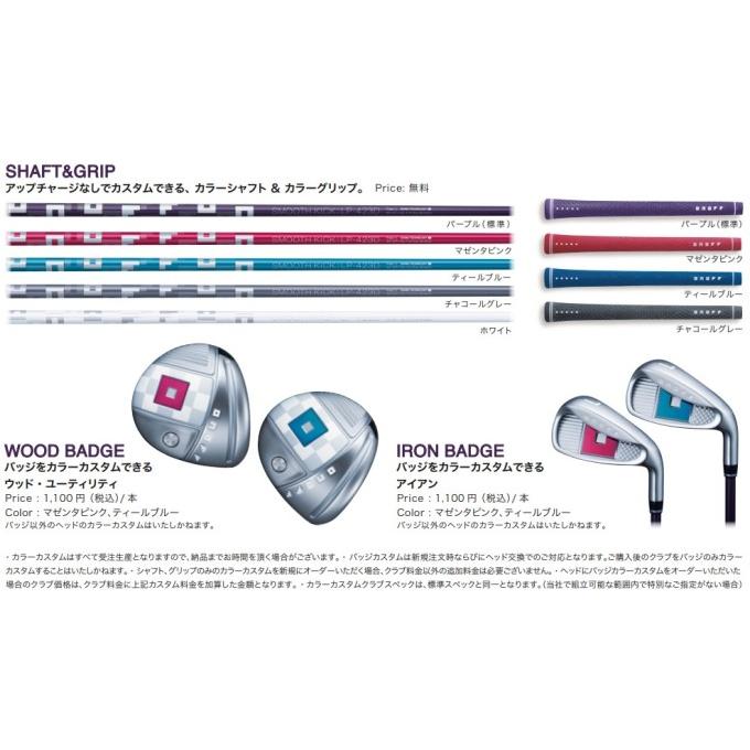 ONOFF（オノフ） ゴルフ クラブ レディース アイアン レディー SMOOTH