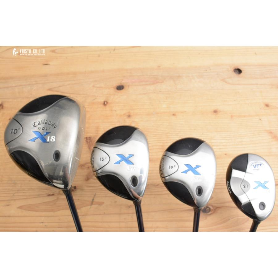 Callaway（キャロウェイ） 【豪華11本セット】キャロウェイ X18 X22