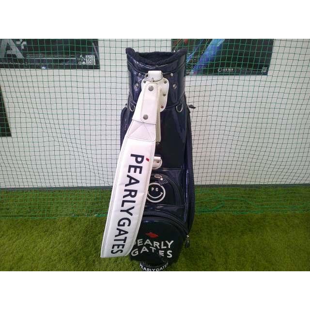 PEARLY GATES（パーリーゲイツ） 中古 キャディバッグ ネイビー フード