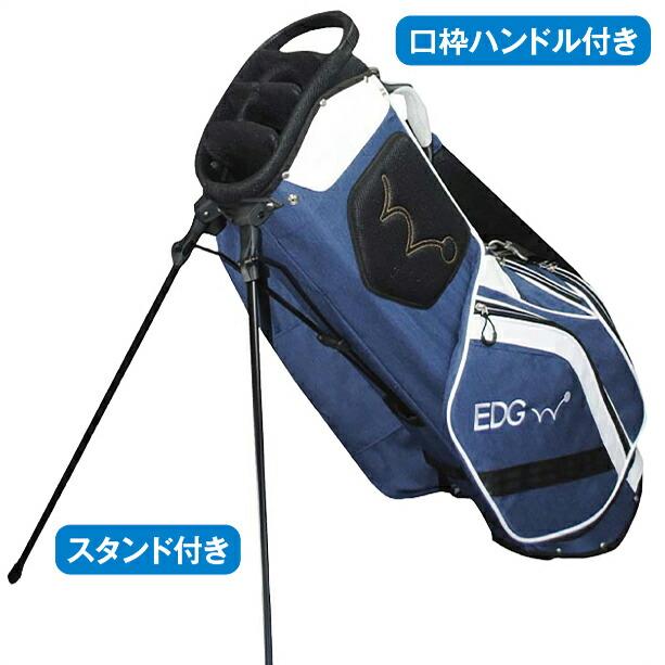 美品 EDWIN GOLF ゴルフ 9.5型キャディバッグ 6分割 ブラック 楽天市場