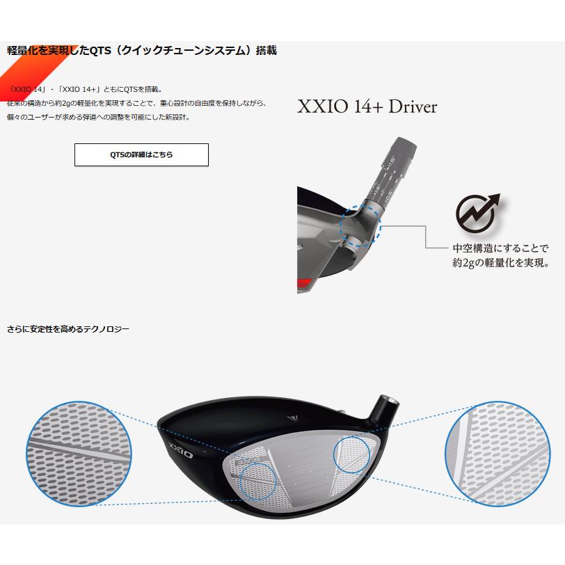 XXIO 特注 ゼクシオ 14+ プラス ドライバー SPEEDER NX VIOLET