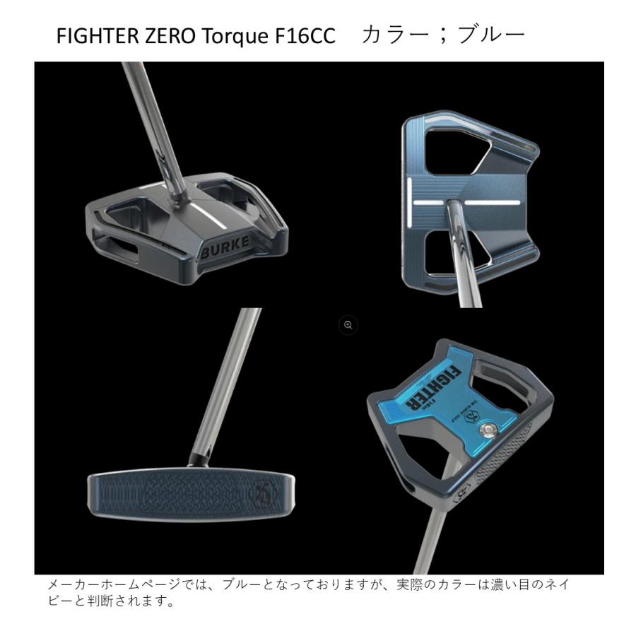 国内正規品 □ゼロトルクパター□ BURKE GOLF バークゴルフ FIGHTER