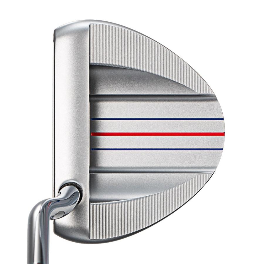 ODYSSEY ホワイト ホットOG V-LINE パター STROKE LABシャフト装着