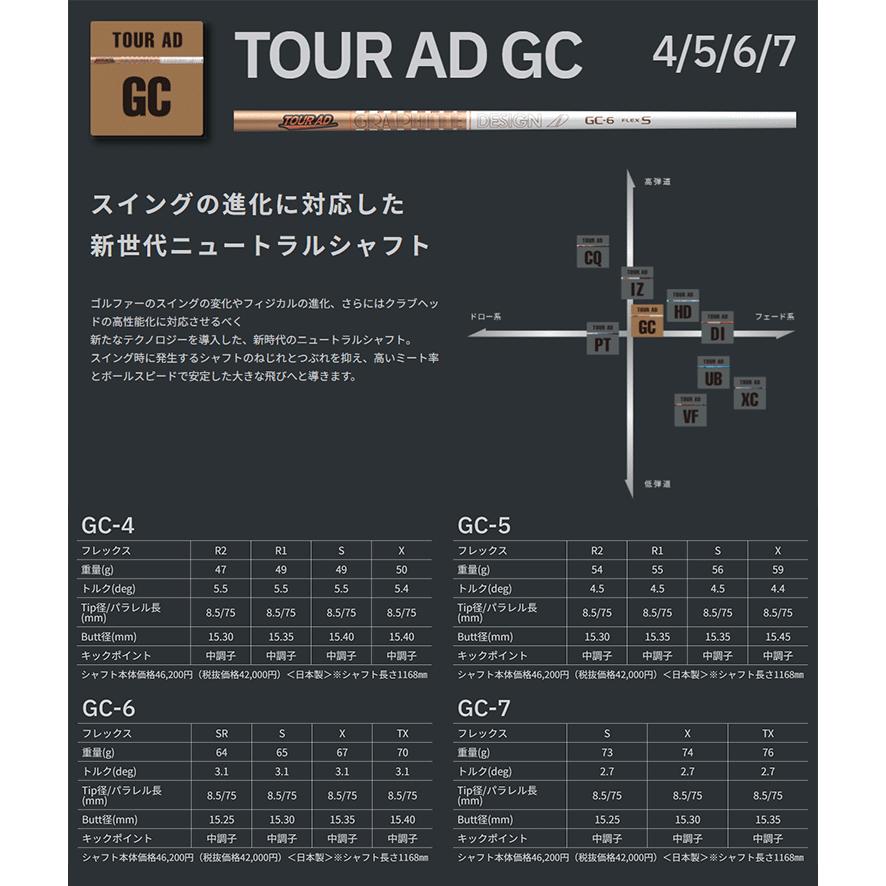 GRAPHITE DESIGN（グラファイトデザイン） キャロウェイ ウッド用 互換