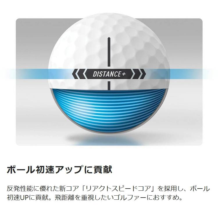 TaylorMade（テーラーメイド） ディスタンス プラス ゴルフボール 1