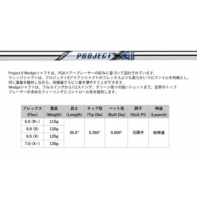 TRUE TEMPER（トゥルーテンパー） 【国内未発売】シャフト ウェッジ用