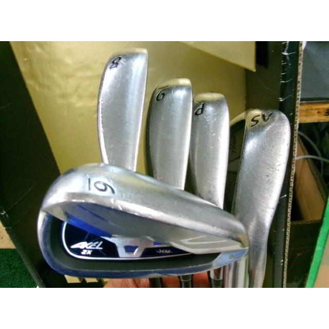 I[163456]ツルヤ アクセル ZX HM[7I無し]/AXEL 5本セット/R/ : ゴルフ