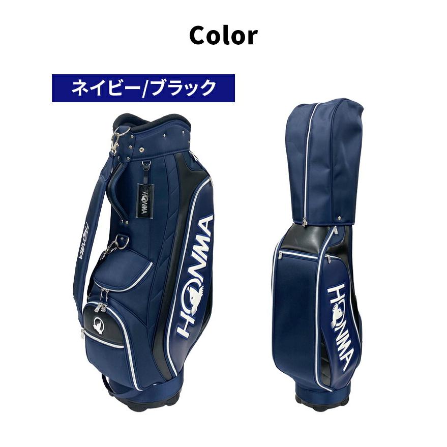 HONMA キャディバッグ 青色 カバー付き HONMA TEAM TOUR WORLD