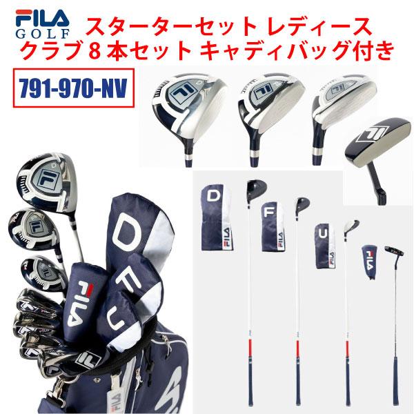 FILA GOLF フィラゴルフ スターターセット レディース クラブ 8本
